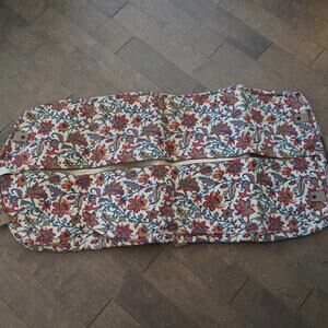VTG Laura Ashley Garment Travel Bag Approximately 50x20 laying flat.